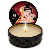 SHUNGA - MINI CARESE CON VELAS FRESA Y VELA DE MASAJE CAVA 30 ML